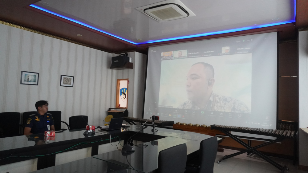 Rapat Tindak Lanjut Permohonan Persetujuan Penggunaan Sarana Bantu Pemanduan Kapal PT. Bahari Pelabuhan Indonesia.