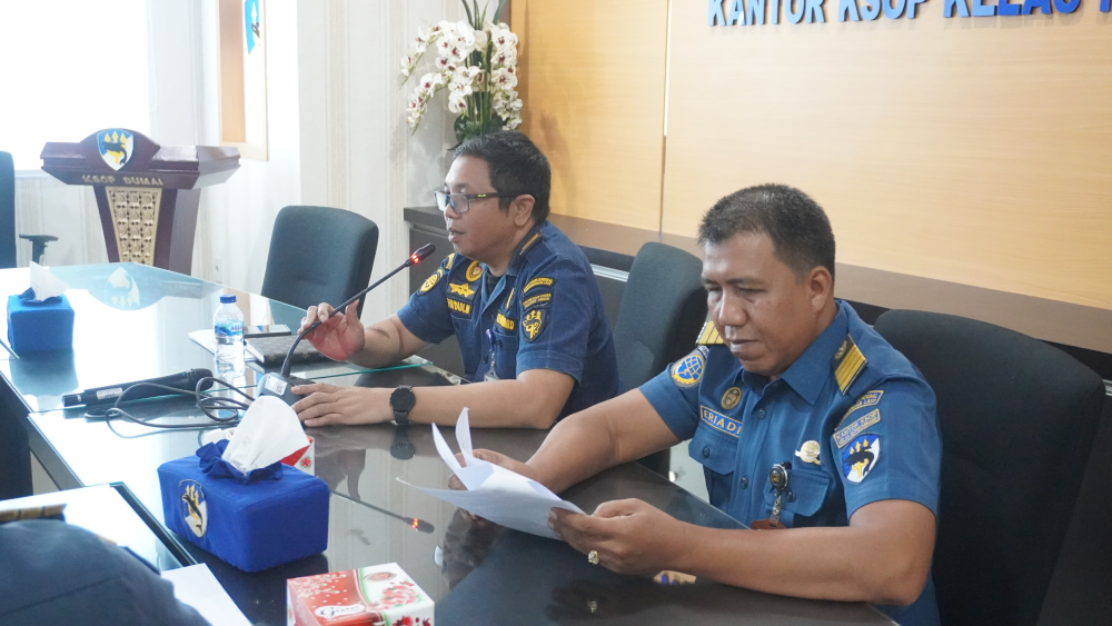 Rapat Tindak Lanjut Permohonan Persetujuan Penggunaan Sarana Bantu Pemanduan Kapal PT. Bahari Pelabuhan Indonesia.