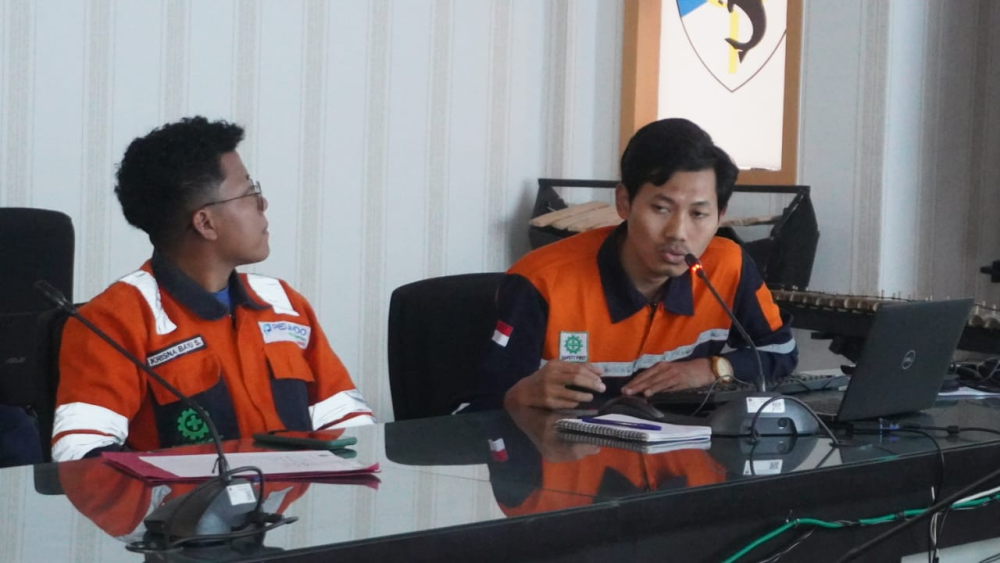 Rapat Koordinasi Progres Pekerjaan Pengerukan PT. Pelindo Regional I Cabang Dumai.