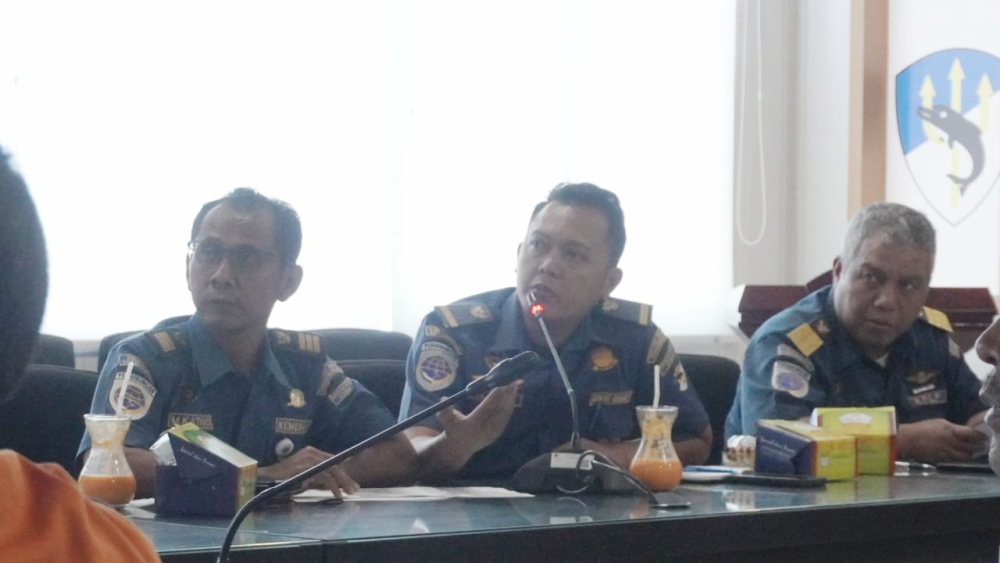 Rapat Koordinasi Progres Pekerjaan Pengerukan PT. Pelindo Regional I Cabang Dumai.