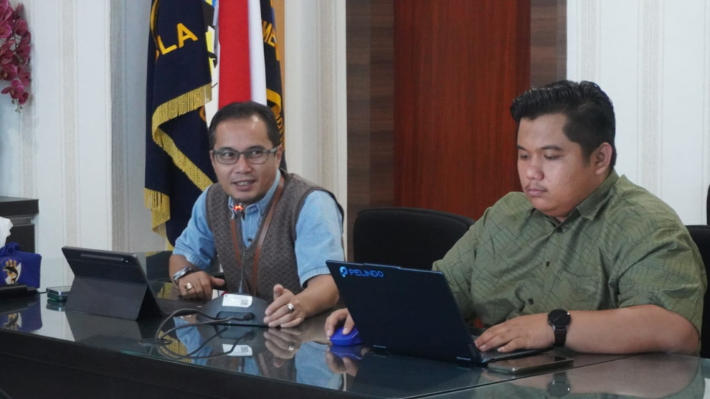 Rapat Koordinasi Progres Pekerjaan Pengerukan PT. Pelindo Regional I Cabang Dumai.