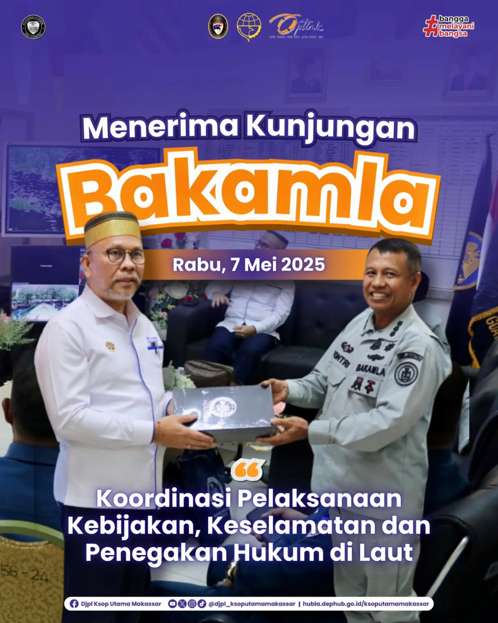 KSOP dan BAKAMLA RI Wujudkan Sinergi Penegakan Hukum di Laut
