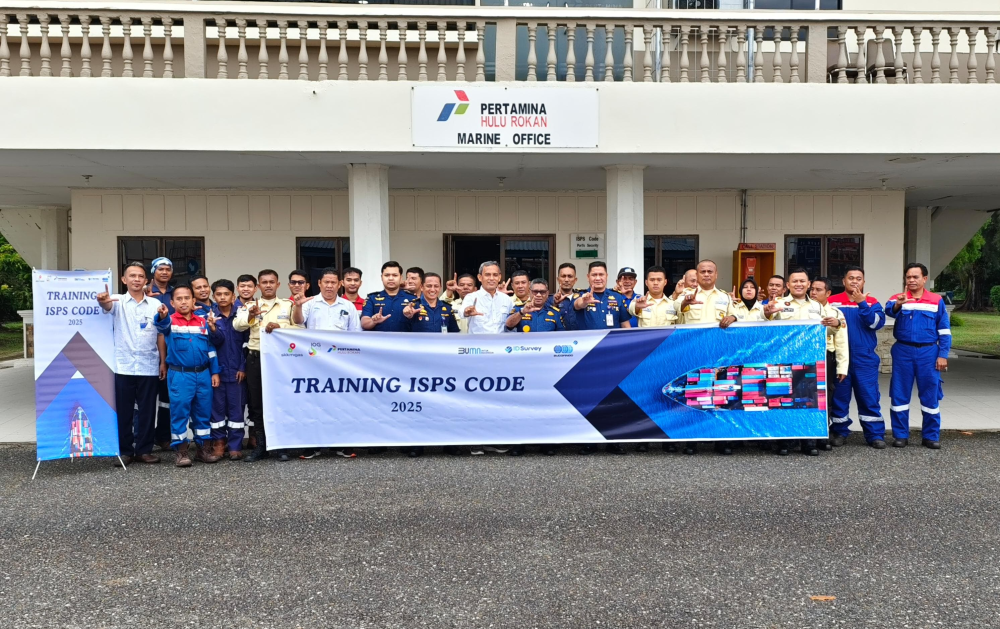 Kegiatan Awarness Training ISPS Code di TUKS PT. Pertamina Hulu Rokan.