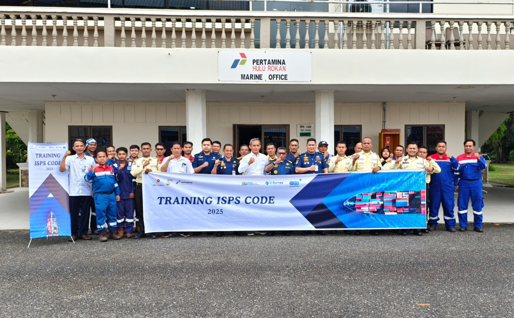 Kegiatan Awarness Training ISPS Code di TUKS PT. Pertamina Hulu Rokan.