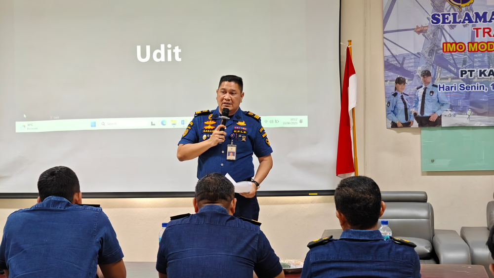 Kegiatan Training IMO Model Course 3.24, 3.25 dan Internal Audit di Terminal Khusus PT. Kawasan Industri Dumai Tahun 2025.
