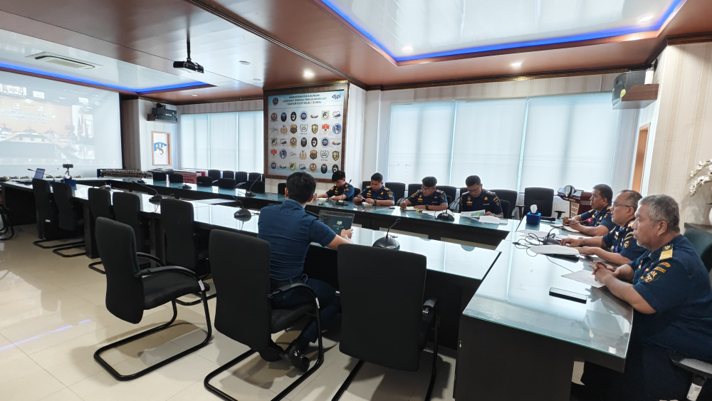 Rapat Pembahasan Usulan Perluasan Perairan Wajib Pandu Kelas I Dumai