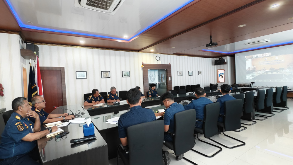Rapat Pembahasan Usulan Perluasan Perairan Wajib Pandu Kelas I Dumai