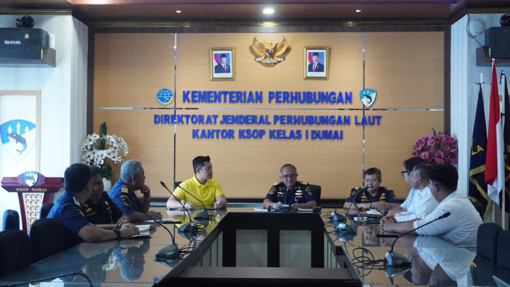 KANTOR KSOP KELAS I DUMAI MENERIMA KUNJUNGAN KERJA DARI Kamar Dagang dan Industri Dumai