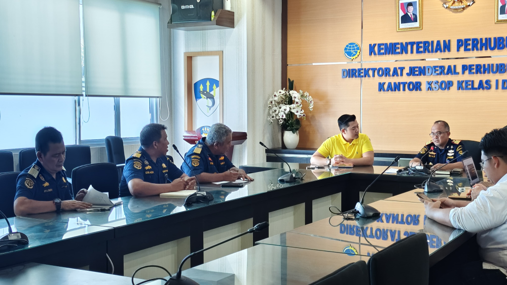KANTOR KSOP KELAS I DUMAI MENERIMA KUNJUNGAN KERJA DARI Kamar Dagang dan Industri Dumai