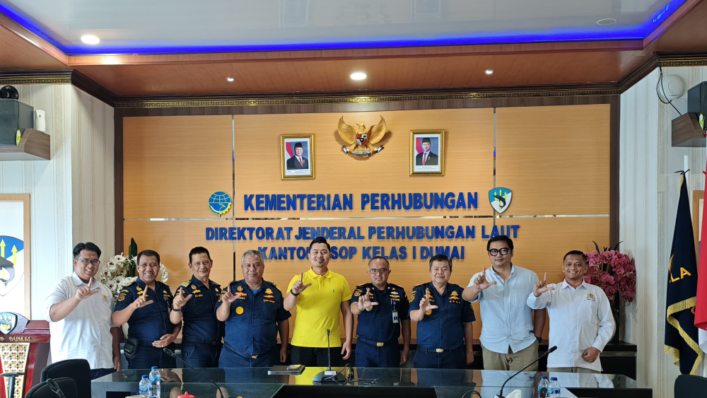 KANTOR KSOP KELAS I DUMAI MENERIMA KUNJUNGAN KERJA DARI Kamar Dagang dan Industri Dumai