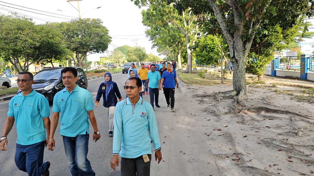 KEGIATAN JALAN SANTAI KANTOR KSOP KELAS I DUMAI