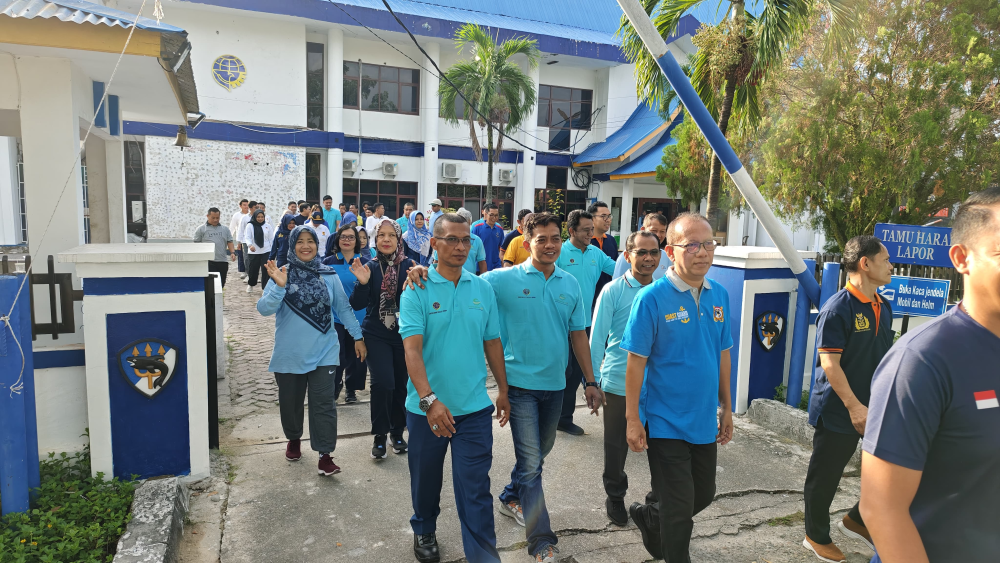 KEGIATAN JALAN SANTAI KANTOR KSOP KELAS I DUMAI