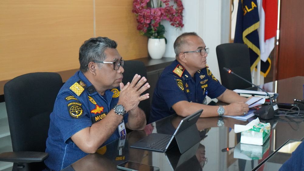 RAPAT PEMBAHASAN USULAN REVISI PERAIRAN WAJIB PANDU KELAS I DUMAI