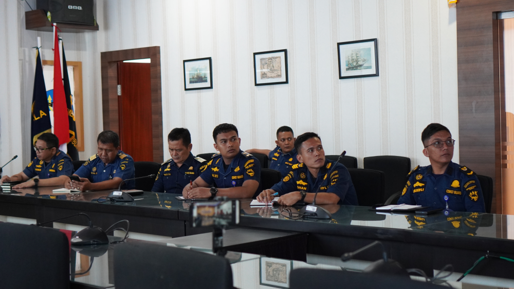 RAPAT PEMBAHASAN USULAN REVISI PERAIRAN WAJIB PANDU KELAS I DUMAI