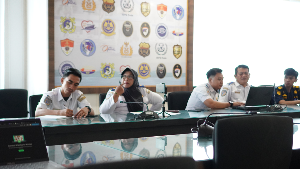 RAPAT PEMBAHASAN USULAN REVISI PERAIRAN WAJIB PANDU KELAS I DUMAI