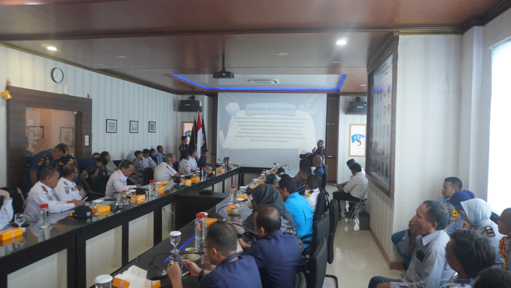 Kegiatan Focus Group Discussion (FGD) tentang My Harassment-Free Ship dalam rangka memperingati Hari Pelaut Sedunia Tahun 2025