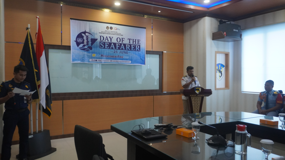 Kegiatan Focus Group Discussion (FGD) tentang My Harassment-Free Ship dalam rangka memperingati Hari Pelaut Sedunia Tahun 2025