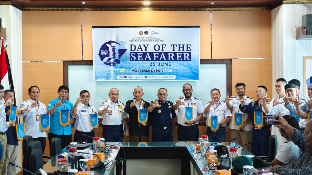 Kegiatan Focus Group Discussion (FGD) tentang My Harassment-Free Ship dalam rangka memperingati Hari Pelaut Sedunia Tahun 2025
