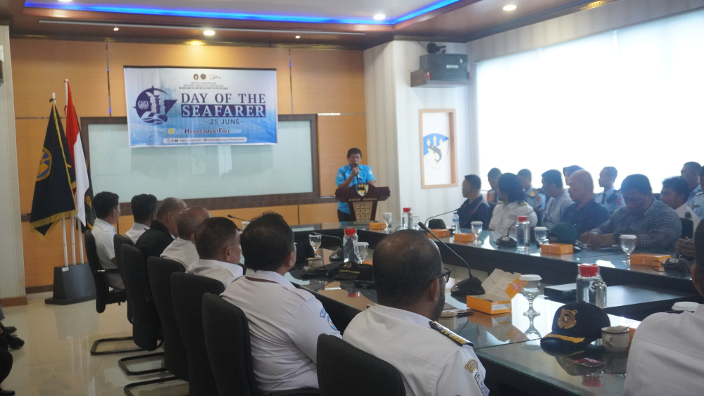 Kegiatan Focus Group Discussion (FGD) tentang My Harassment-Free Ship dalam rangka memperingati Hari Pelaut Sedunia Tahun 2025