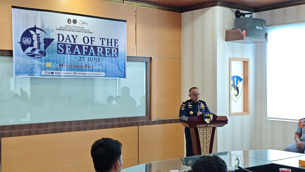 Kegiatan Focus Group Discussion (FGD) tentang My Harassment-Free Ship dalam rangka memperingati Hari Pelaut Sedunia Tahun 2025