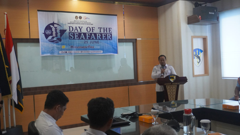 Kegiatan Focus Group Discussion (FGD) tentang My Harassment-Free Ship dalam rangka memperingati Hari Pelaut Sedunia Tahun 2025