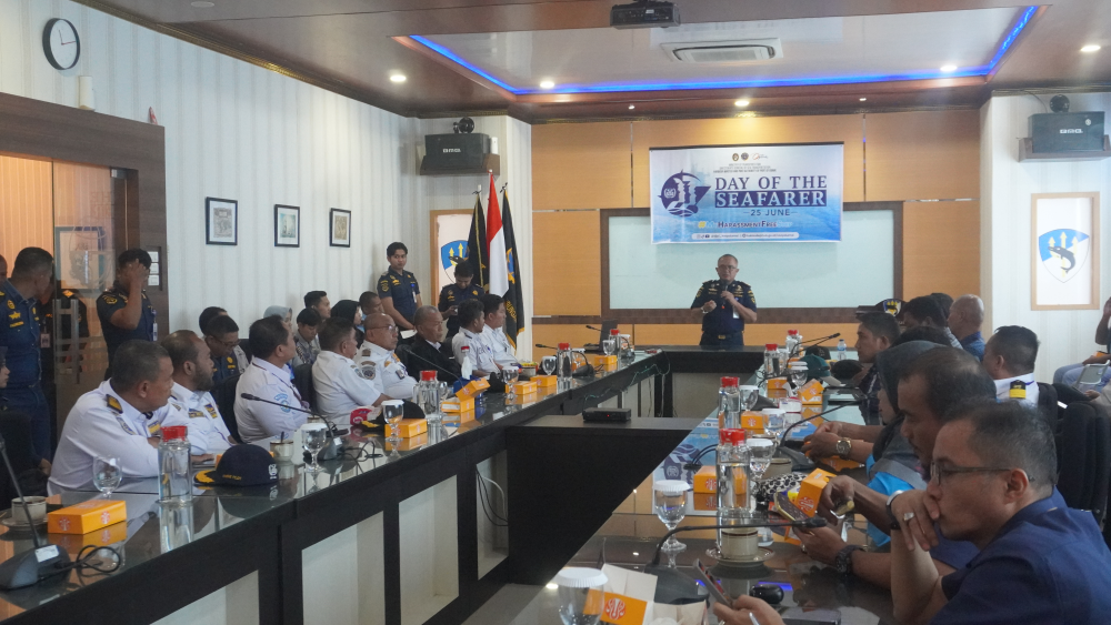 Kegiatan Focus Group Discussion (FGD) tentang My Harassment-Free Ship dalam rangka memperingati Hari Pelaut Sedunia Tahun 2025