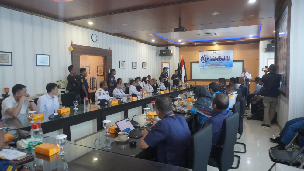 Kegiatan Focus Group Discussion (FGD) tentang My Harassment-Free Ship dalam rangka memperingati Hari Pelaut Sedunia Tahun 2025