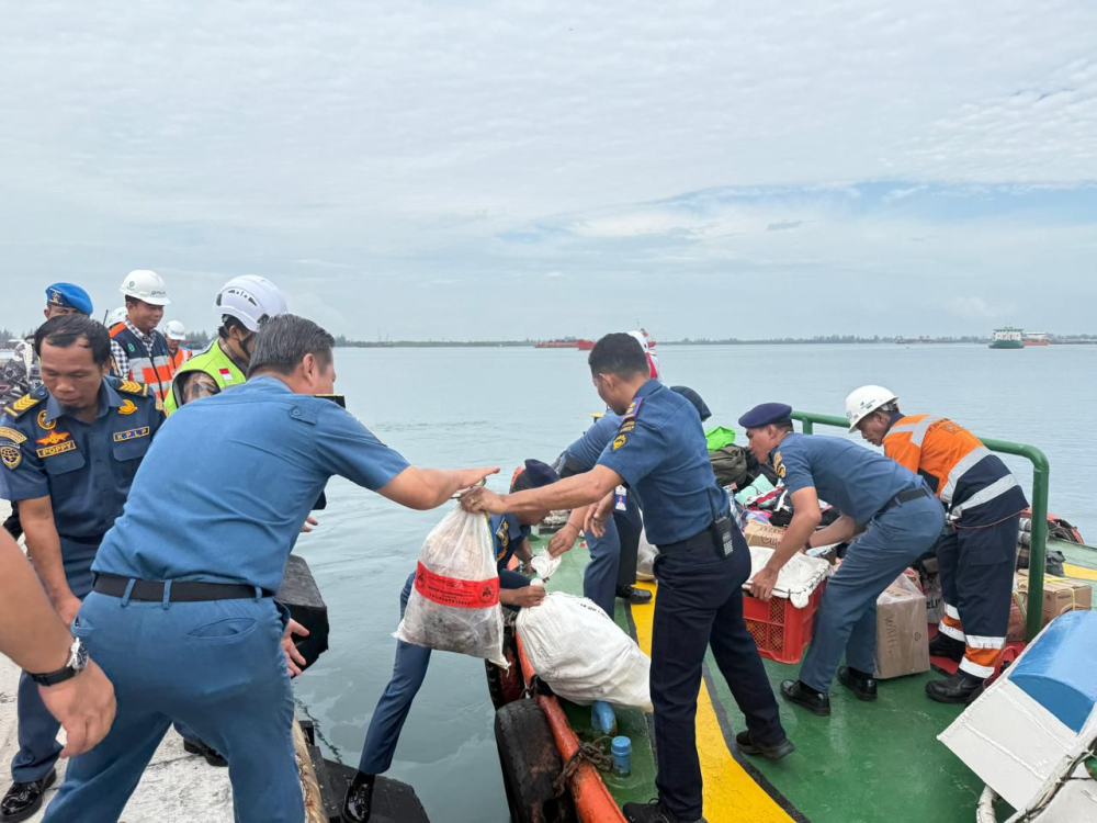 Tingkatkan Aktivitas Pelayanan Transportasi Laut, Kemenhub Pacu Pekerjaan Pengerukan di Pulau Baai
