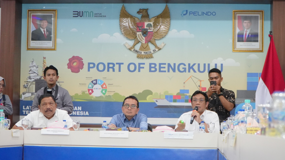 Dirjen Perhubungan Laut Optimis Pembukaan Alur Pelabuhan Pulau Baai Bengkulu Tercapai Sebelum Tenggat Inpres 12/2025