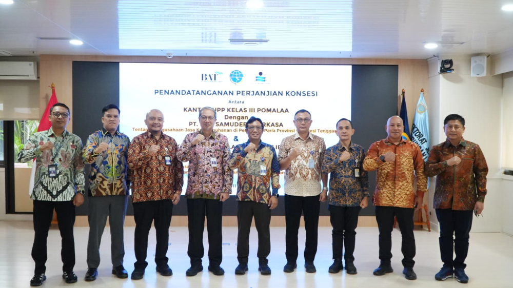 KEMENHUB TEKEN DUA PERJANJIAN KONSESI KEPELABUHANAN
