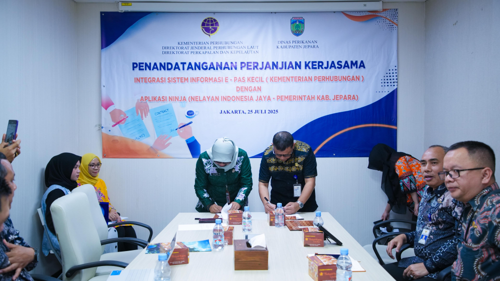 Tingkatkan Layanan Bagi Nelayan, Kemenhub Integrasikan Sistem Informasi Digital E-Pas Kecil dengan Aplikasi Ninja