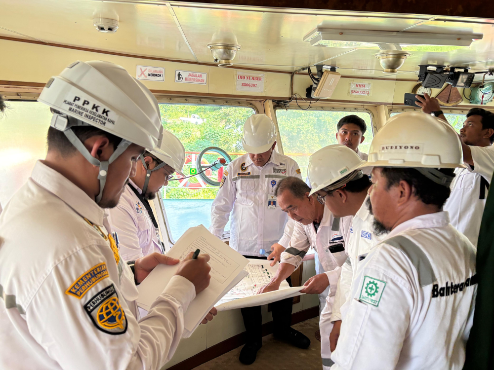 Uji Petik Kapal Roro di Pelabuhan Kariangau, Balikpapan: Perkuat Standar Keselamatan dan Operasional Penyeberangan
