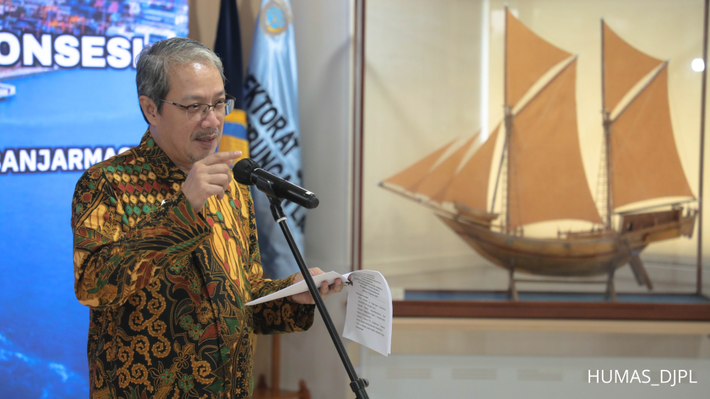 Dorong Pertumbuhan Ekonomi Kalimantan Selatan, Kemenhub Teken Kerjasama Konsesi Jasa Kepelabuhanan Pada Terminal Pelabuhan Talenta Bumi di Pelabuhan Banjarmasin