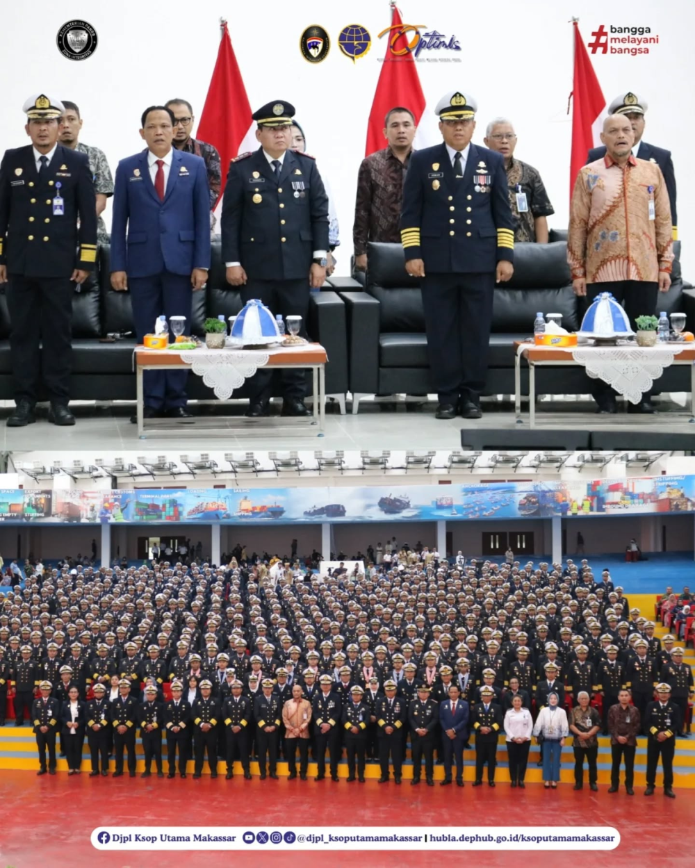 Bon Voyage dan Pelepasan Diklat Pelaut di PIP Makassar