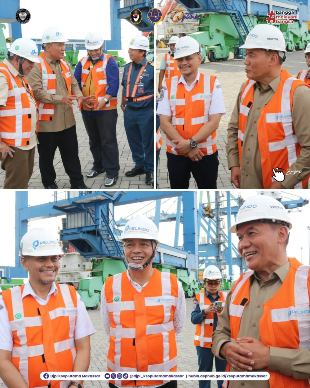 Anggota DPR RI Bambang Haryo Soekartono Kunjungi Makassar New Port