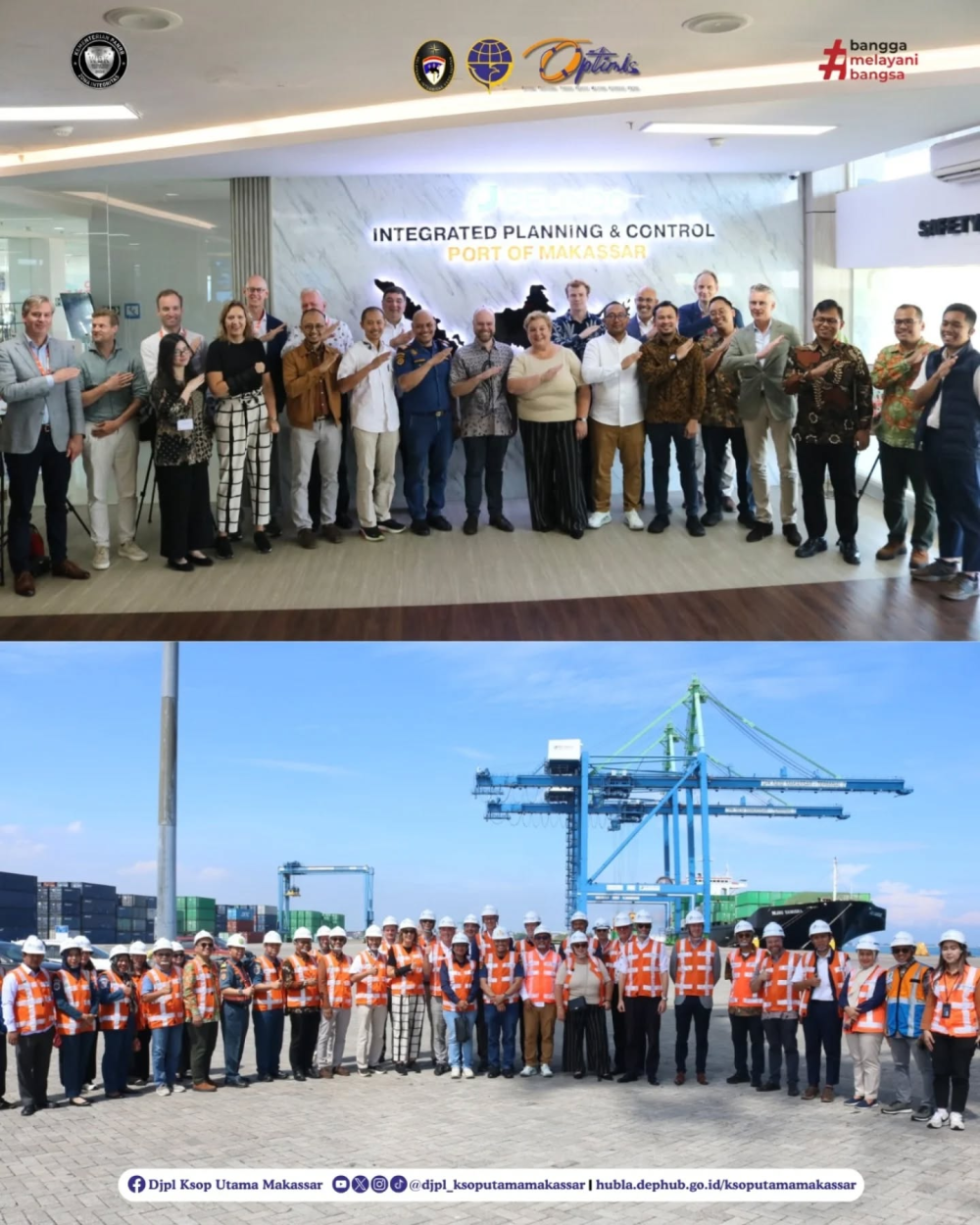 Delegasi Maritim Belanda Kunjungi Makassar New Port untuk Jajaki Peluang Kerja Sama