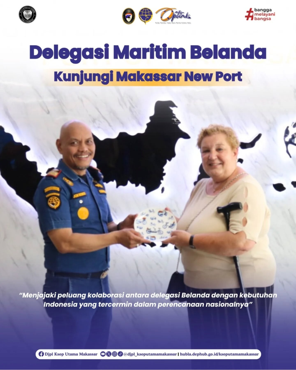 Delegasi Maritim Belanda Kunjungi Makassar New Port untuk Jajaki Peluang Kerja Sama