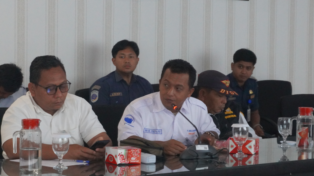 Rapat Koordinasi Keselamatan dan Keamanan serta Kelancaran Operasi Kapal Penyebrangan di Wilayah Dumai