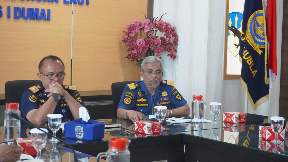 Rapat Koordinasi Keselamatan dan Keamanan serta Kelancaran Operasi Kapal Penyebrangan di Wilayah Dumai