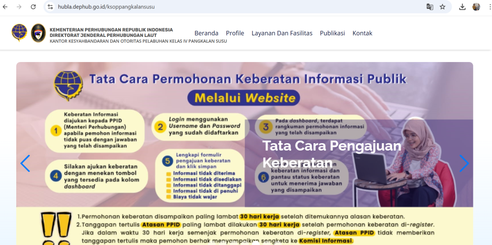 Struktur Organisasi KSOP Kelas IV Pangkalan Susu
