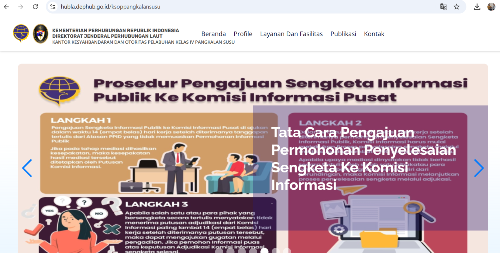 Struktur Organisasi KSOP Kelas IV Pangkalan Susu