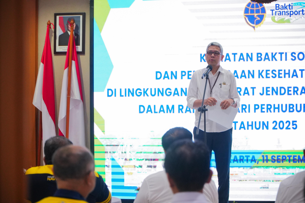 Peringati Hari Perhubungan Nasional 2025, Kemenhub Sampaikan Apresiasi kepada Petugas Transportasi