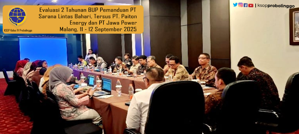 Evaluasi 2 Tahunan Pemanduan dan Penundaan di Tersus Paiton