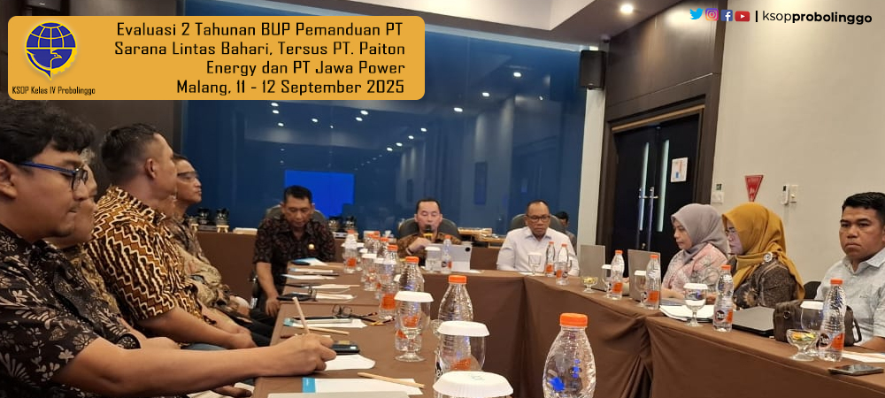 Evaluasi 2 Tahunan Pemanduan dan Penundaan di Tersus Paiton