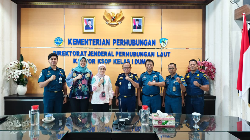 KANTOR KSOP KELAS I DUMAI MENERIMA KUNJUNGAN KERJA DARI BADAN KEBIJAKAN PERDAGANGAN KEMENTERIAN PERDAGANGAN