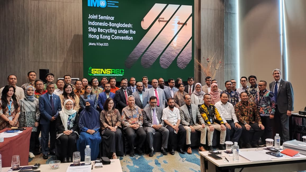 Berkolaborasi dengan IMO, Indonesia Selenggarakan Seminar Daur Ulang Kapal