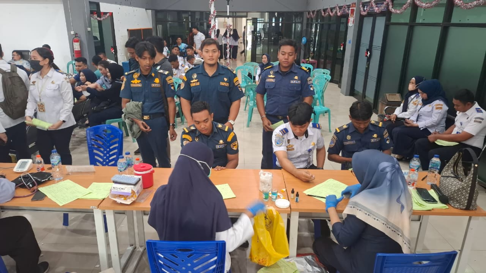 KEGIATAN DONOR DARAH DALAM RANGKA MEMPERINGATI HARI PERHUBUNGAN NASIONAL TAHUN 2025