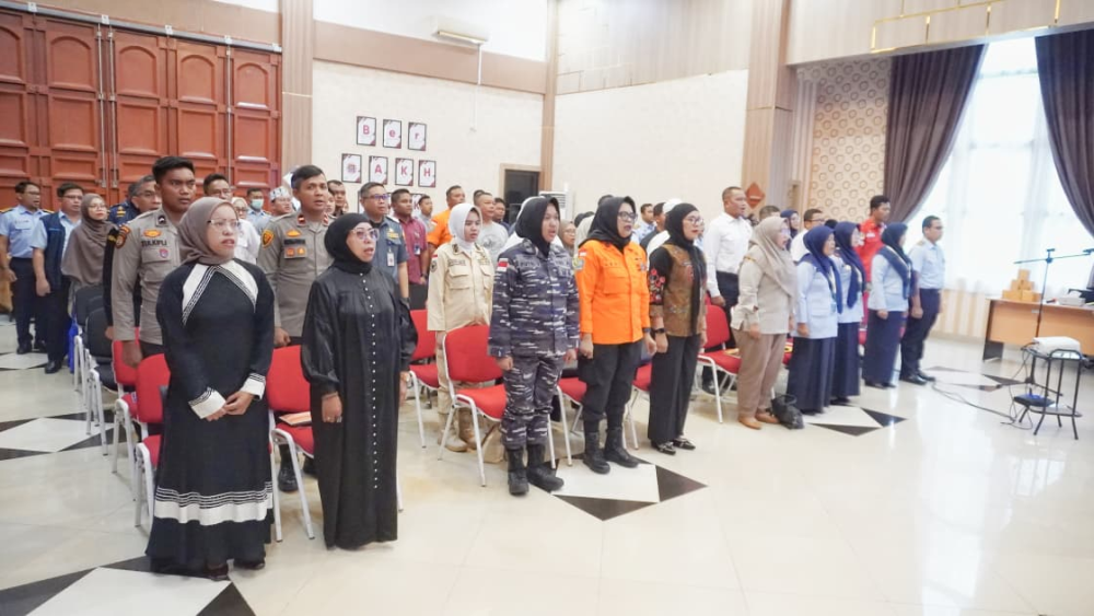 Kantor Kesyahbandaran dan Otoritas Pelabuhan Kelas I Dumai menghadiri undangan Kegiatan Sosialisasi Aplikasi All Indonesia bagi Pelaku Perjalanan Internasional oleh Balai Kekarantinaan Kesehatan Kelas I Dumai, di Aula Kantor Pengawasan dan Pelayanan Bea d