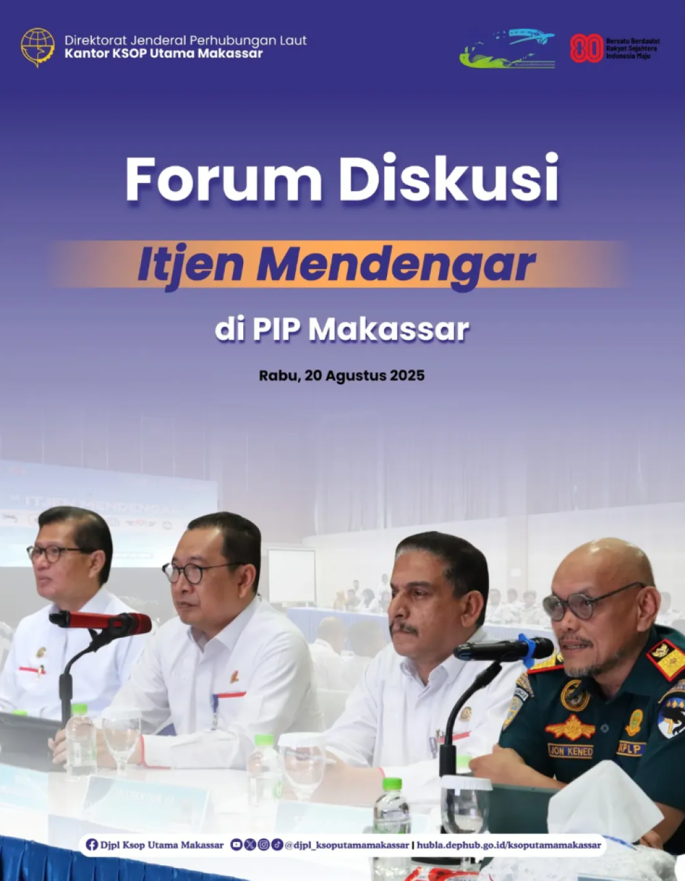 Forum Diskusi Itjen Mendengar di PIP Makassar