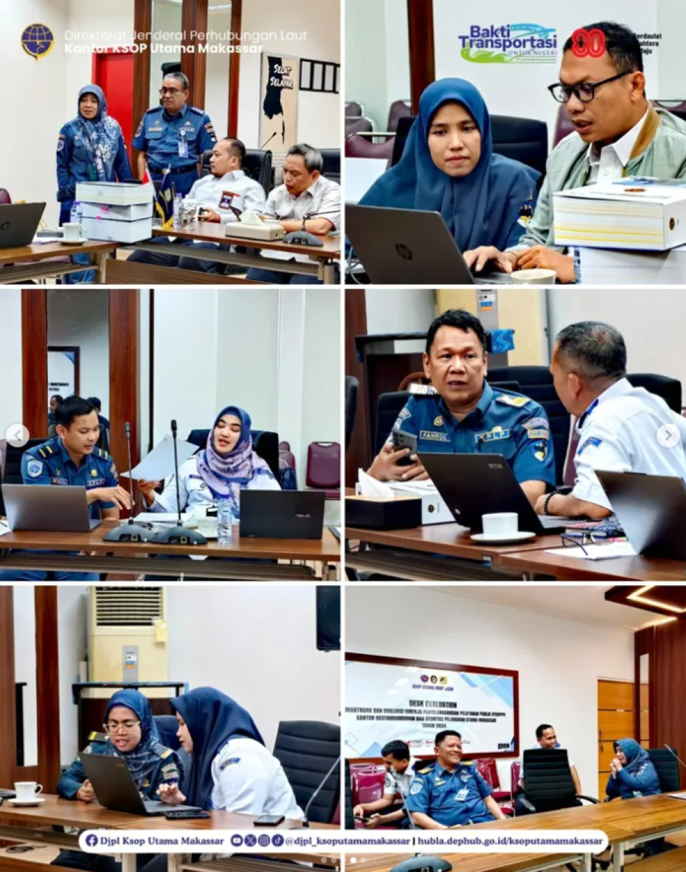 Kunjungan Tim Auditor Inspektorat Jenderal Kementerian Perhubungan